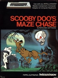 Scooby Doo's Maze Chase (red label) Box Art