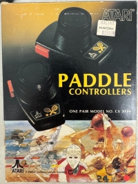 Atari Paddle Controllers (CX 30-04) Box Art