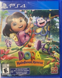 Dora Rainforest Rescue, Nickelodeon Box Art
