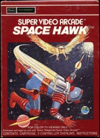 Super Video Arcade: Space Hawk Box Art
