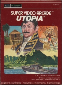 Utopia (Super Video Arcade) Box Art