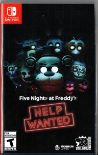 Five Nights at Freddy's: Help Wanted (LA-H-AXT3A-USA1 cartridge) Box Art