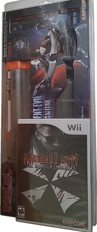 Eagle3 Resident Evil: The Umbrella Chronicles Knife / Resident Evil: The Darkside Chronicles Magnum (blister pack / Resi Box Art