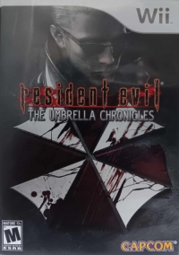 Resident Evil: The Umbrella Chronicles (Capcom Entertainment, Inc. / thin Official Nintendo Seal) [CA] Box Art