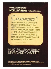 Crosswords I (cassette) Box Art
