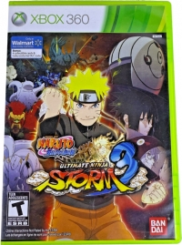 Naruto Shippuden: Ultimate Ninja Storm 3 (4 Collectible Cards) Box Art