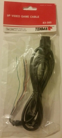 Tenma 9P Video Game Cable Box Art