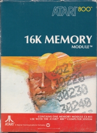 Atari 800 16K Memory Module Box Art