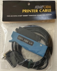 Atari CX86 Printer Cable Box Art