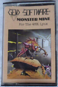 Monster Mine (Gem Software) Box Art