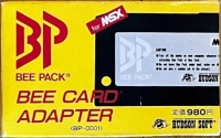 Hudson Soft Bee Card Adapter Box Art