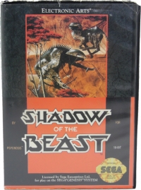 Shadow of the Beast (red border right side) Box Art