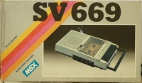 SV 669 Audio/Data Recorder Box Art