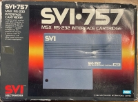 SVI MSX RS-232 Interface Cartridge Box Art