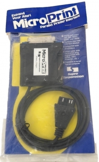 Supra MicroPrint Parallel Printer Interface Box Art