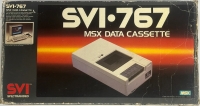 SVI MSX Data Cassette Box Art