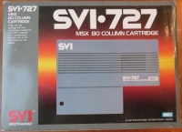 SVI MSX 80 Column Cartridge Box Art