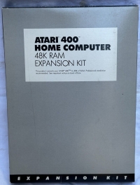 Atari 400 48K Ram Expansion Kit Box Art