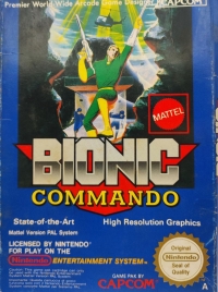 Bionic Commando Box Art