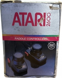 Atari 2600 Paddle Controllers Box Art