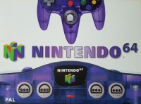 Nintendo 64 Grape Purple [EU] Box Art