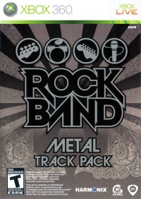 Rock Band Metal Track Pack [CA] Box Art