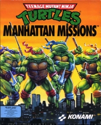 Teenage Mutant Ninja Turtles: Manhattan Missions Box Art