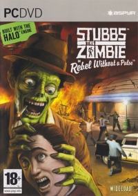 Stubbs the Zombie in Rebel Without a Pulse Box Art