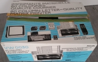 Philips 80 Column Letter~Quality Matrix Printer Box Art