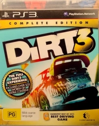 Dirt 3: Complete Edition Box Art