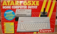 Atari 65XE Home Computer Outfit (Currys) Box Art