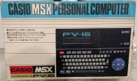 Casio MSX Personal Computer PV-16 Box Art