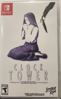 Clock Tower: Rewind (First Fear cover) Box Art