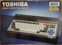 Toshiba Home Computer HX-10 Box Art