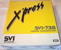 Spectravideo X'Press SVI-738 Box Art