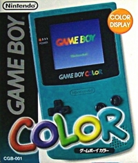 Nintendo Game Boy Color (Blue) [JP] Box Art