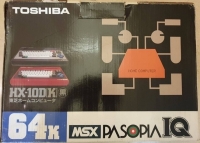 Toshiba Pasopia IQ HX-10D(K) Box Art