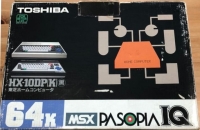 Toshiba Pasopia IQ HX-10DP(K) Box Art