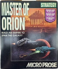 Master of Orion (Strategy Game of the Year) Box Art