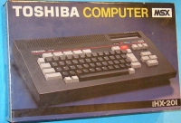 Toshiba Computer HX-20I Box Art