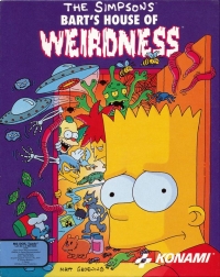 The Simpsons: Bart's House of Weirdness Box Art