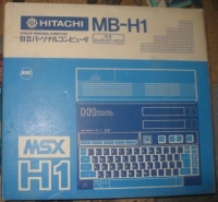 Hitachi Personal Computer MB-H1 (EA / arrow keys L formation) Box Art
