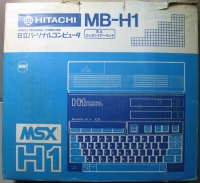 Hitachi Personal Computer MB-H1 (EA / arrow keys square formation) Box Art