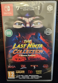 Last Ninja Collection + Bonus Games, The - Limited Edition Box Art