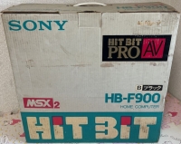 Sony Hit Bit Pro AV Home Computer HB-F900 (B) Box Art