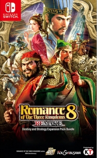 Romance of the Three Kingdoms 8 Remake: Destiny and Strategy Expansion Pack Bundle Box Art