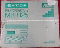 Hitachi Personal Computer MB-H25 Box Art