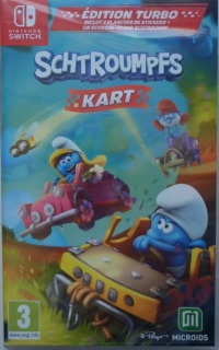 Schtroumpfs Kart - Édition Turbo Box Art