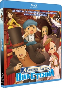 Profesor Layton Y La Diva Eterna Blu-Ray [Blu-ray] Box Art
