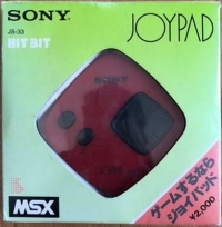 Sony Joypad JS-33 (red) Box Art
